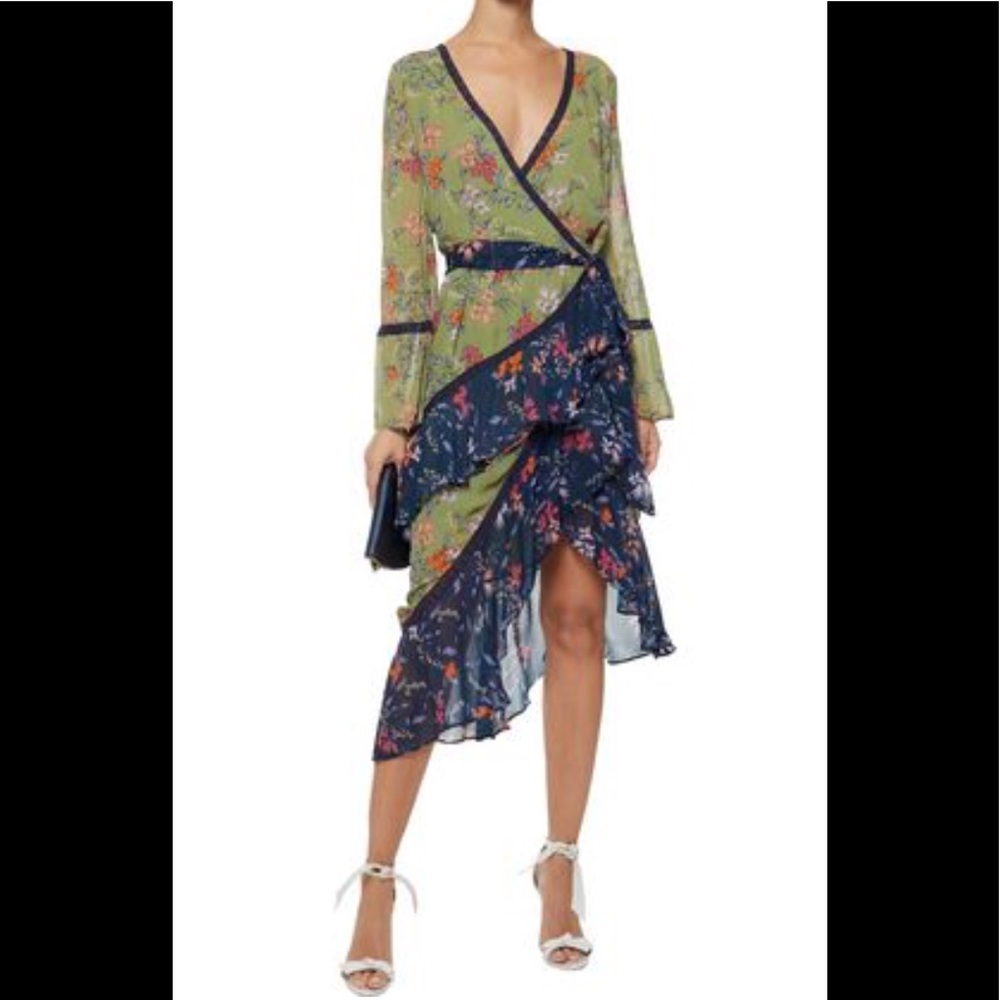 Beautiful Love Sam Multicolored Chiffon Dress